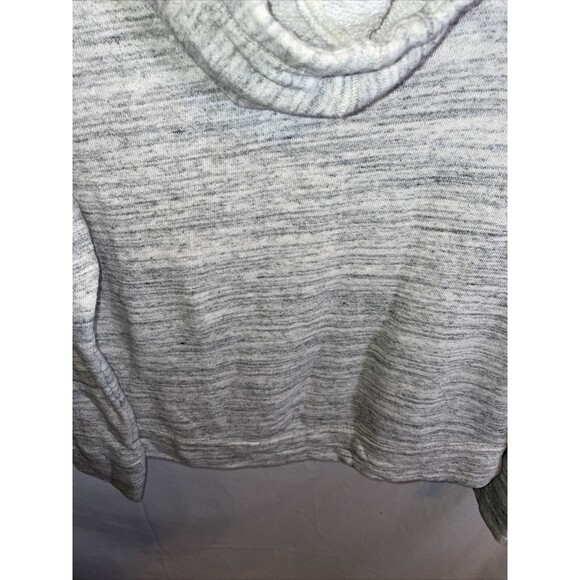 Reebok Pullover Hoodie Womens Size X Small Gray Cotton Blend Long Sleeve Running - Picture 12 of 12